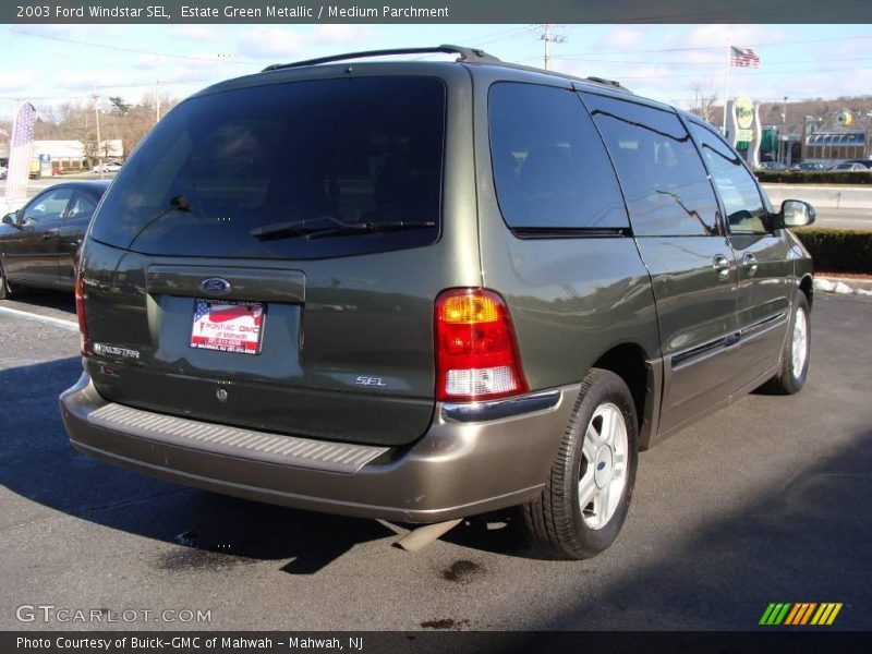 Estate Green Metallic / Medium Parchment 2003 Ford Windstar SEL