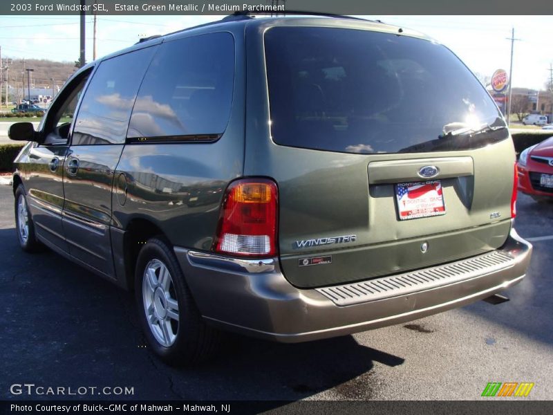Estate Green Metallic / Medium Parchment 2003 Ford Windstar SEL