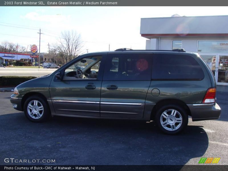 Estate Green Metallic / Medium Parchment 2003 Ford Windstar SEL