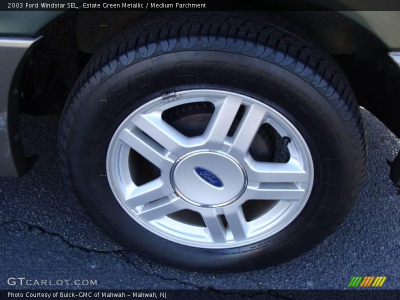 Estate Green Metallic / Medium Parchment 2003 Ford Windstar SEL