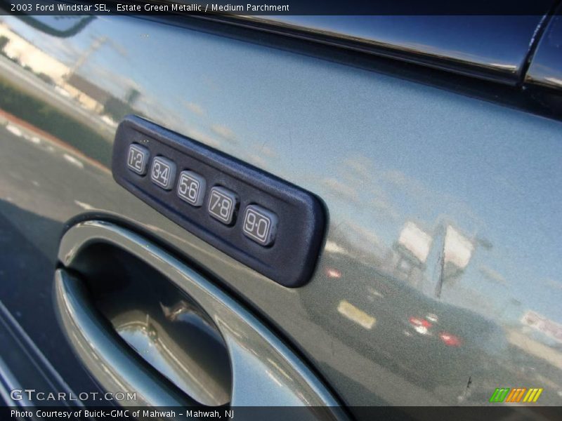 Estate Green Metallic / Medium Parchment 2003 Ford Windstar SEL