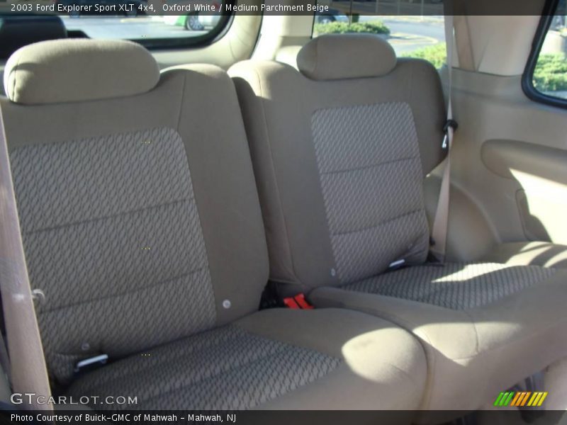 Oxford White / Medium Parchment Beige 2003 Ford Explorer Sport XLT 4x4