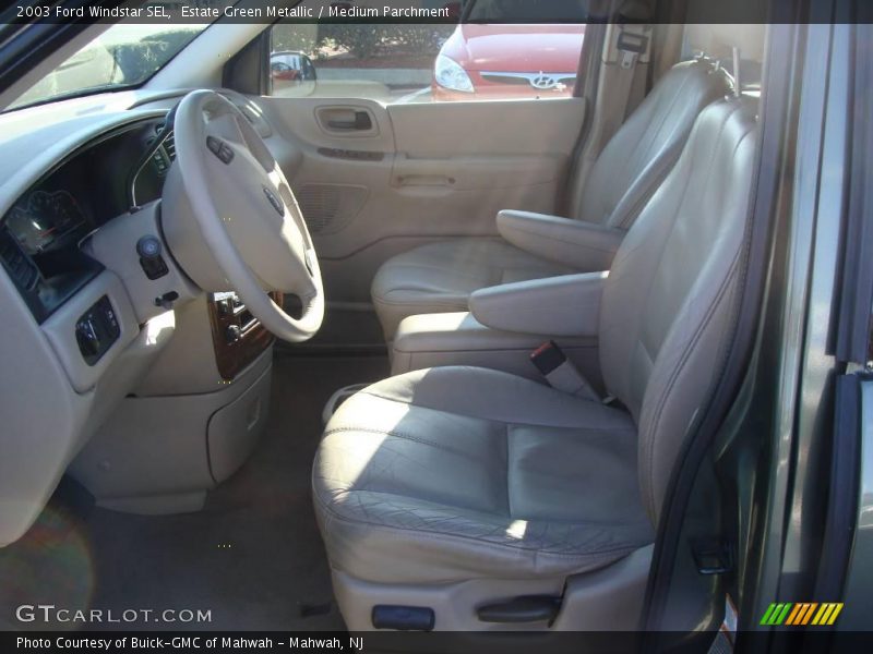 Estate Green Metallic / Medium Parchment 2003 Ford Windstar SEL