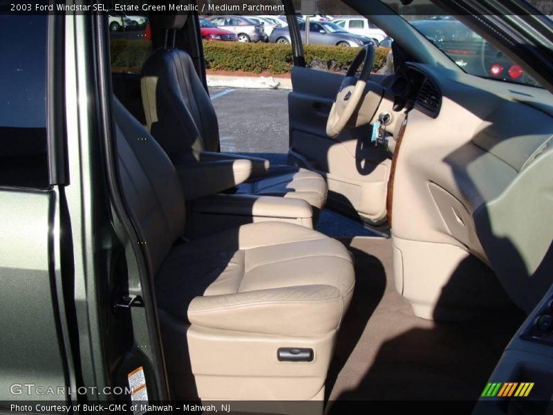 Estate Green Metallic / Medium Parchment 2003 Ford Windstar SEL