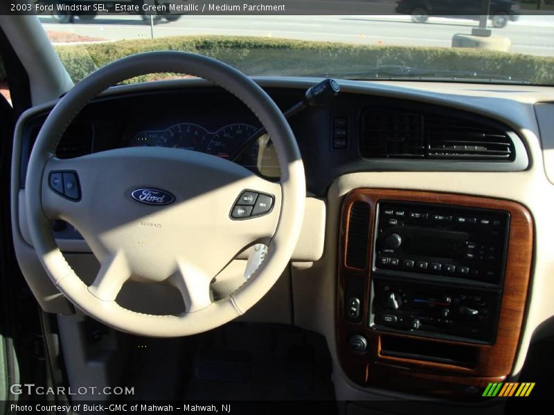 Estate Green Metallic / Medium Parchment 2003 Ford Windstar SEL