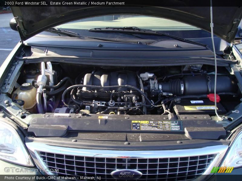 Estate Green Metallic / Medium Parchment 2003 Ford Windstar SEL