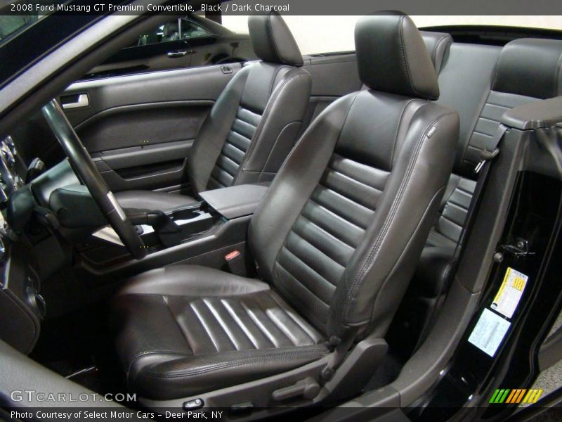 Black / Dark Charcoal 2008 Ford Mustang GT Premium Convertible