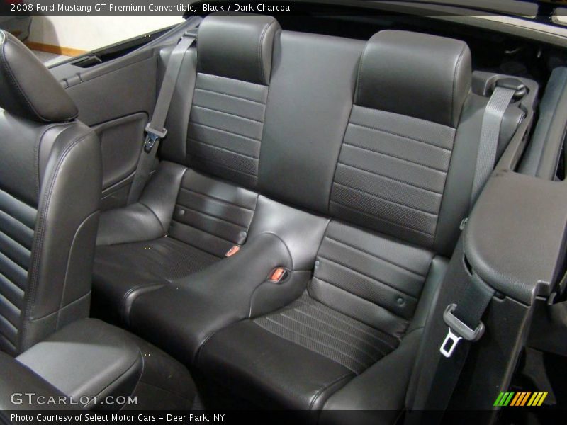 Black / Dark Charcoal 2008 Ford Mustang GT Premium Convertible