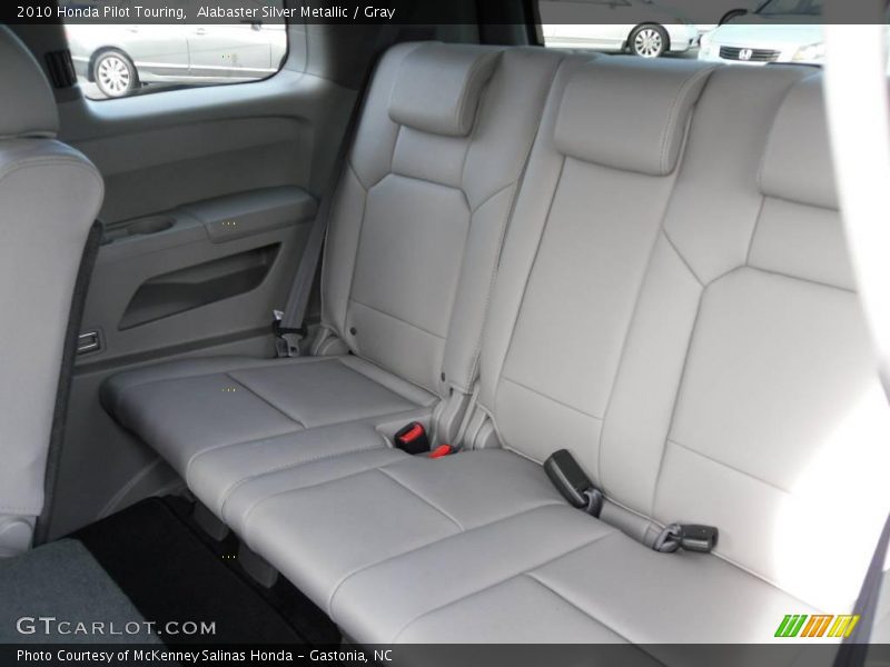 Alabaster Silver Metallic / Gray 2010 Honda Pilot Touring