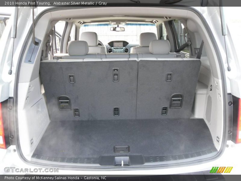 Alabaster Silver Metallic / Gray 2010 Honda Pilot Touring