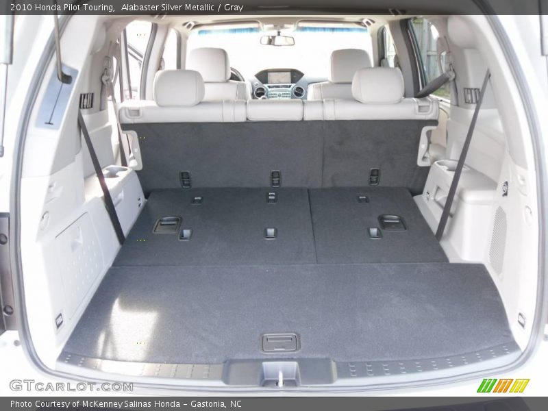 Alabaster Silver Metallic / Gray 2010 Honda Pilot Touring
