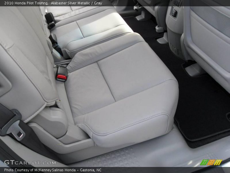 Alabaster Silver Metallic / Gray 2010 Honda Pilot Touring