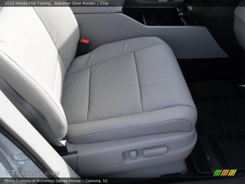 Alabaster Silver Metallic / Gray 2010 Honda Pilot Touring
