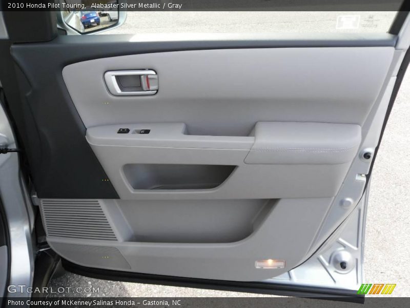 Alabaster Silver Metallic / Gray 2010 Honda Pilot Touring