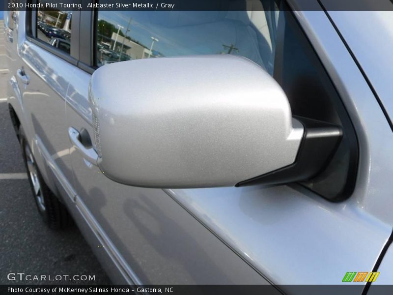 Alabaster Silver Metallic / Gray 2010 Honda Pilot Touring