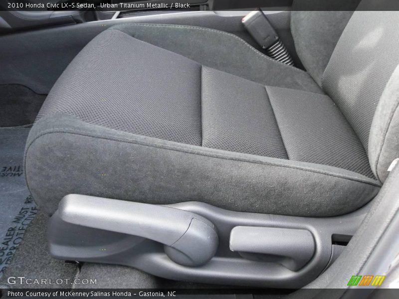 Urban Titanium Metallic / Black 2010 Honda Civic LX-S Sedan
