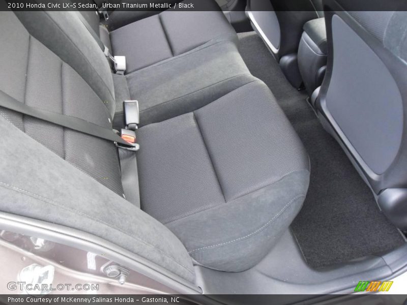 Urban Titanium Metallic / Black 2010 Honda Civic LX-S Sedan