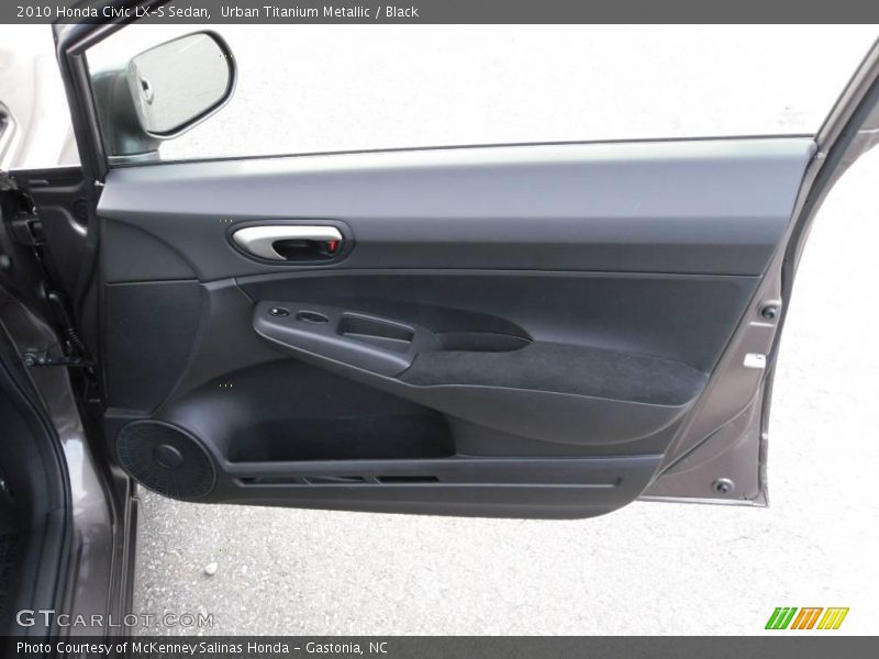 Urban Titanium Metallic / Black 2010 Honda Civic LX-S Sedan