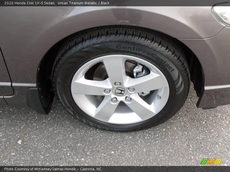 Urban Titanium Metallic / Black 2010 Honda Civic LX-S Sedan