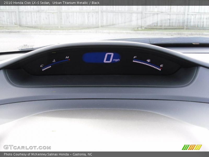 Urban Titanium Metallic / Black 2010 Honda Civic LX-S Sedan
