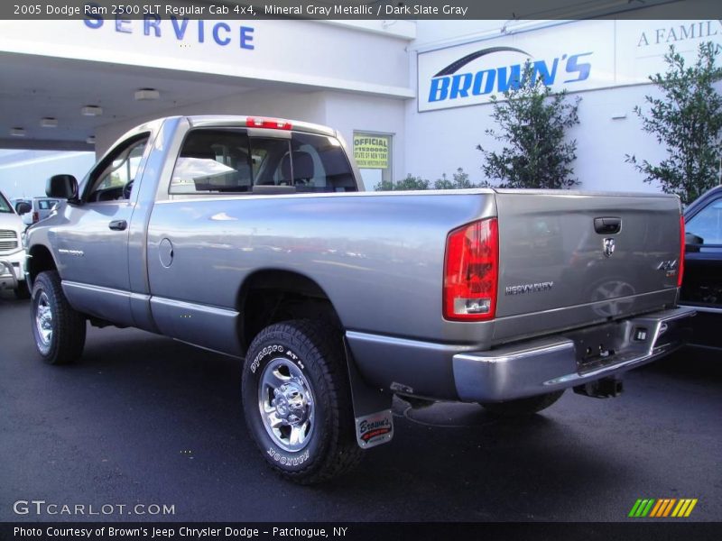 Mineral Gray Metallic / Dark Slate Gray 2005 Dodge Ram 2500 SLT Regular Cab 4x4