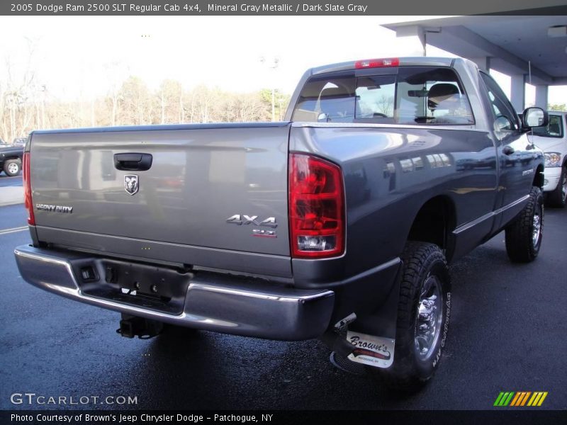 Mineral Gray Metallic / Dark Slate Gray 2005 Dodge Ram 2500 SLT Regular Cab 4x4