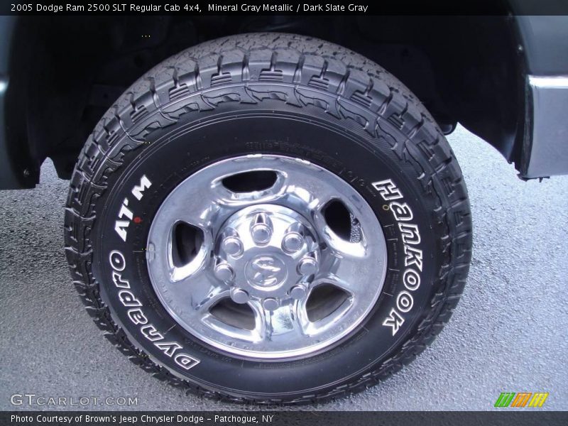 Mineral Gray Metallic / Dark Slate Gray 2005 Dodge Ram 2500 SLT Regular Cab 4x4