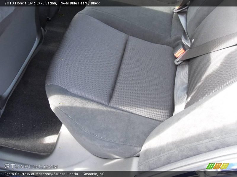 Royal Blue Pearl / Black 2010 Honda Civic LX-S Sedan