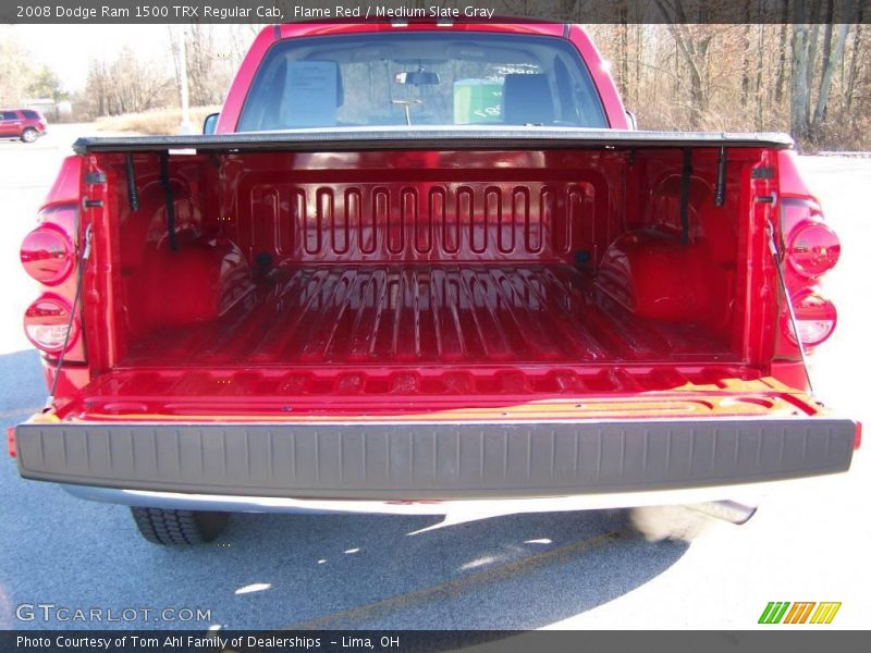 Flame Red / Medium Slate Gray 2008 Dodge Ram 1500 TRX Regular Cab