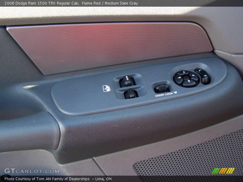 Flame Red / Medium Slate Gray 2008 Dodge Ram 1500 TRX Regular Cab