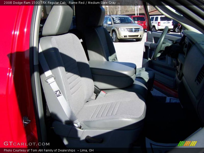 Flame Red / Medium Slate Gray 2008 Dodge Ram 1500 TRX Regular Cab