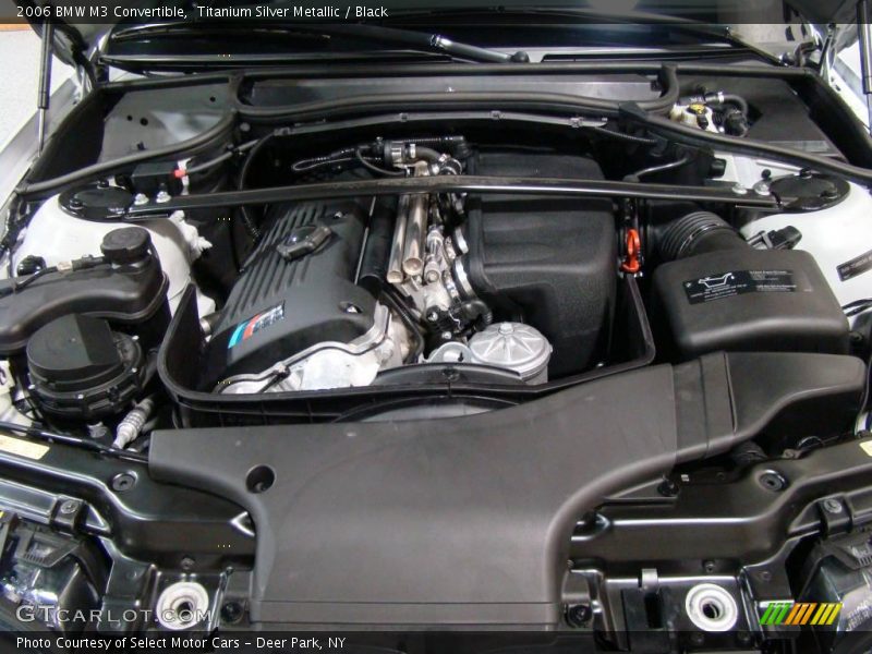 Titanium Silver Metallic / Black 2006 BMW M3 Convertible