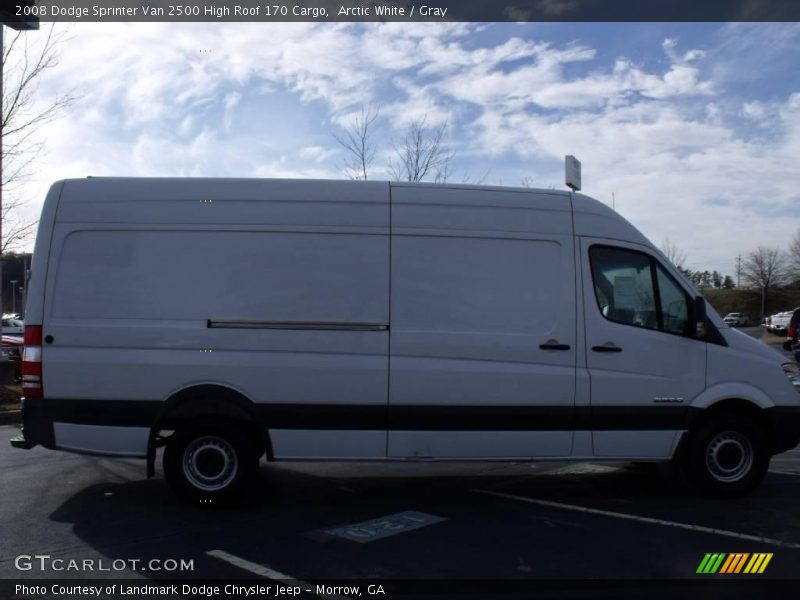 Arctic White / Gray 2008 Dodge Sprinter Van 2500 High Roof 170 Cargo