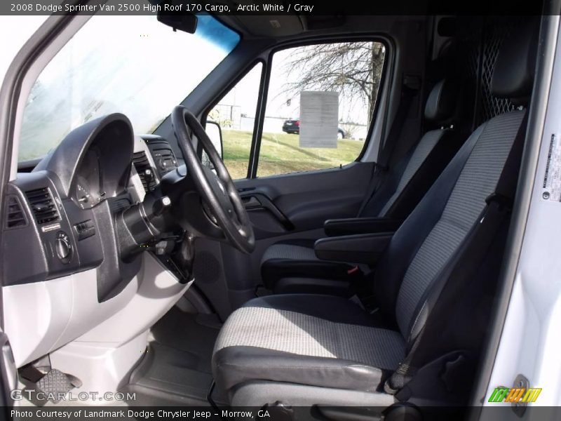 Arctic White / Gray 2008 Dodge Sprinter Van 2500 High Roof 170 Cargo