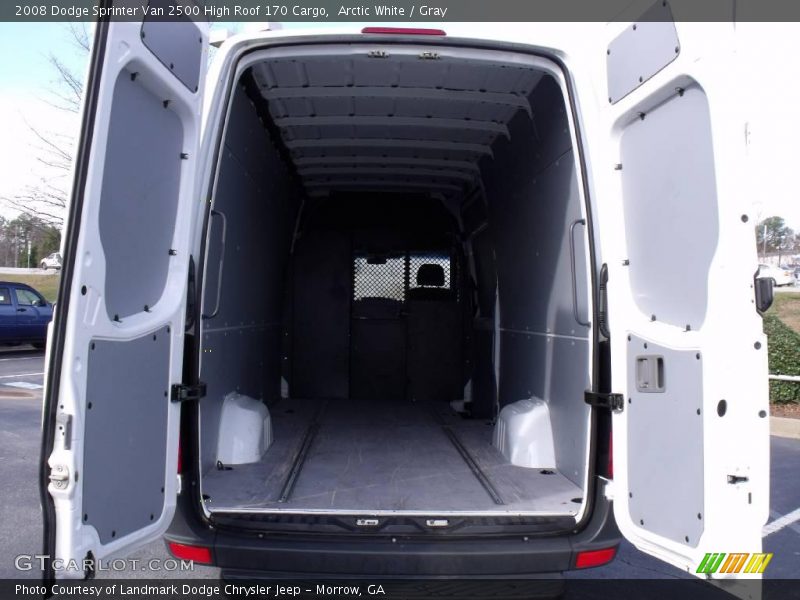 Arctic White / Gray 2008 Dodge Sprinter Van 2500 High Roof 170 Cargo