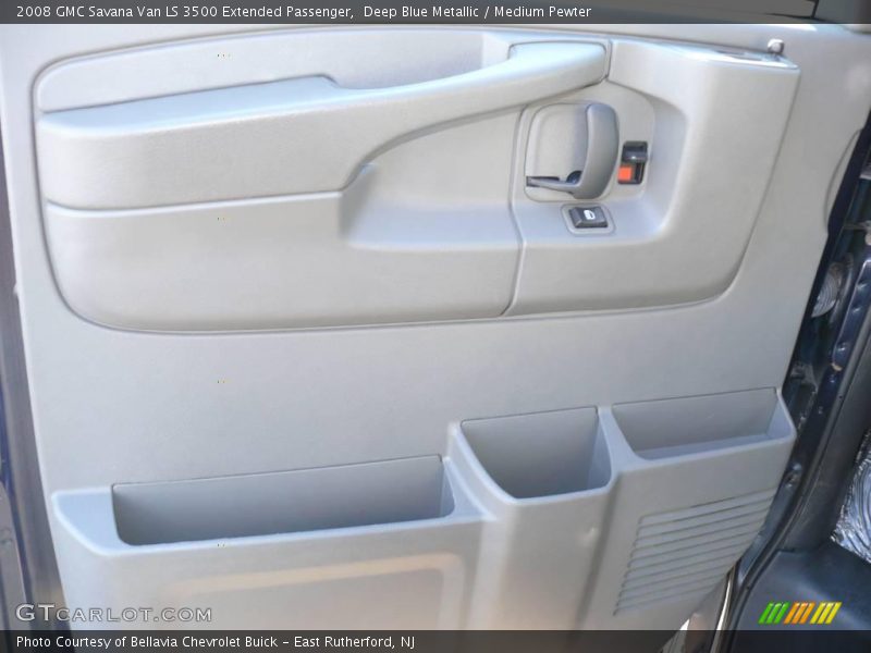 Deep Blue Metallic / Medium Pewter 2008 GMC Savana Van LS 3500 Extended Passenger