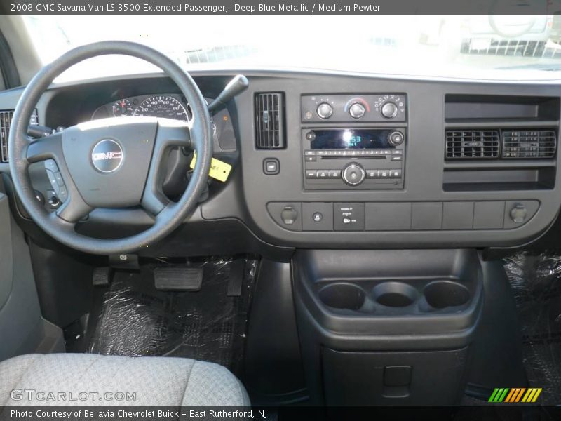 Deep Blue Metallic / Medium Pewter 2008 GMC Savana Van LS 3500 Extended Passenger