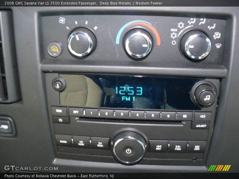 Deep Blue Metallic / Medium Pewter 2008 GMC Savana Van LS 3500 Extended Passenger