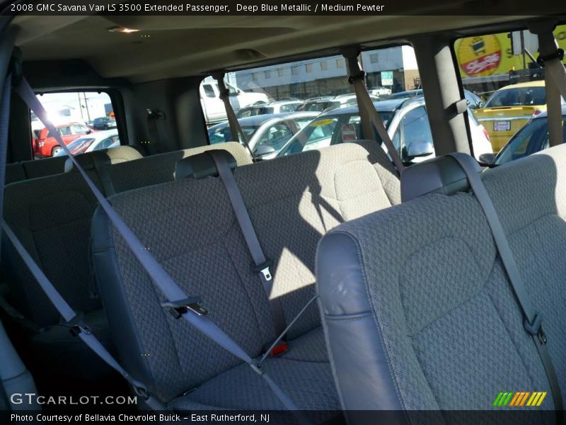 Deep Blue Metallic / Medium Pewter 2008 GMC Savana Van LS 3500 Extended Passenger