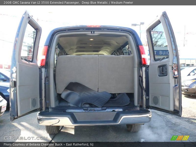 Deep Blue Metallic / Medium Pewter 2008 GMC Savana Van LS 3500 Extended Passenger