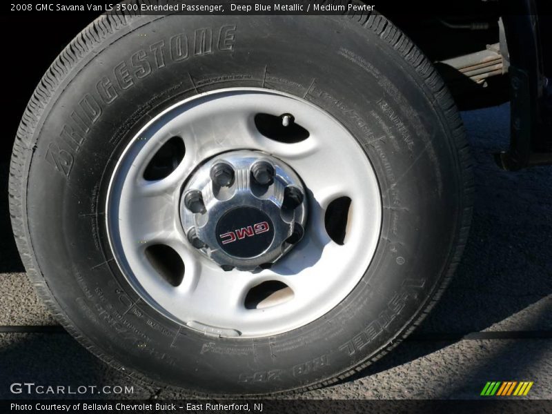 Deep Blue Metallic / Medium Pewter 2008 GMC Savana Van LS 3500 Extended Passenger