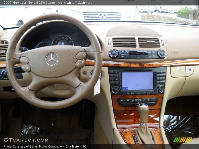 Arctic White / Cashmere 2007 Mercedes-Benz E 350 Sedan