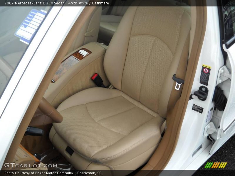 Arctic White / Cashmere 2007 Mercedes-Benz E 350 Sedan