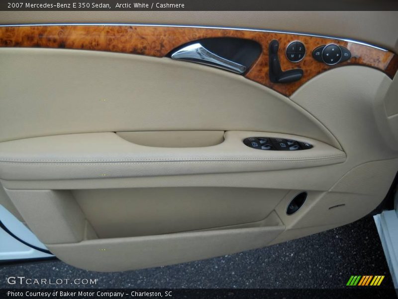 Arctic White / Cashmere 2007 Mercedes-Benz E 350 Sedan