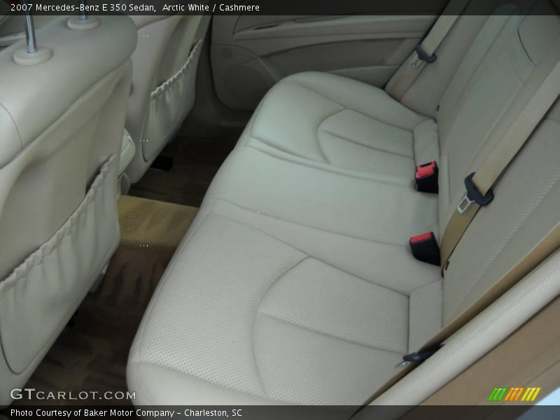 Arctic White / Cashmere 2007 Mercedes-Benz E 350 Sedan