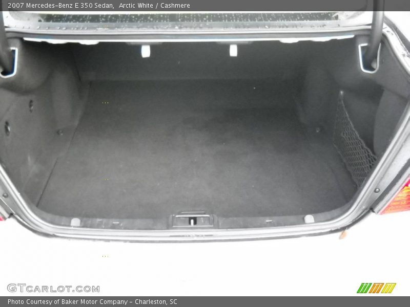 Arctic White / Cashmere 2007 Mercedes-Benz E 350 Sedan