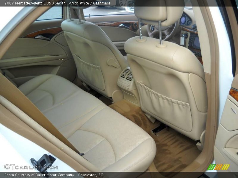 Arctic White / Cashmere 2007 Mercedes-Benz E 350 Sedan