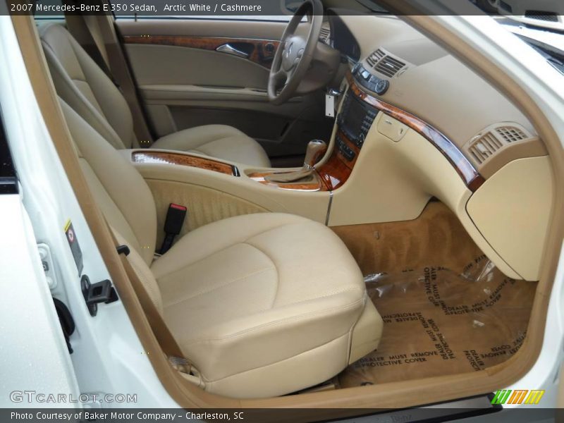 Arctic White / Cashmere 2007 Mercedes-Benz E 350 Sedan