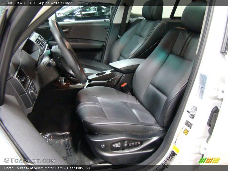 Alpine White / Black 2006 BMW X3 3.0i