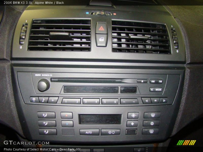 Alpine White / Black 2006 BMW X3 3.0i